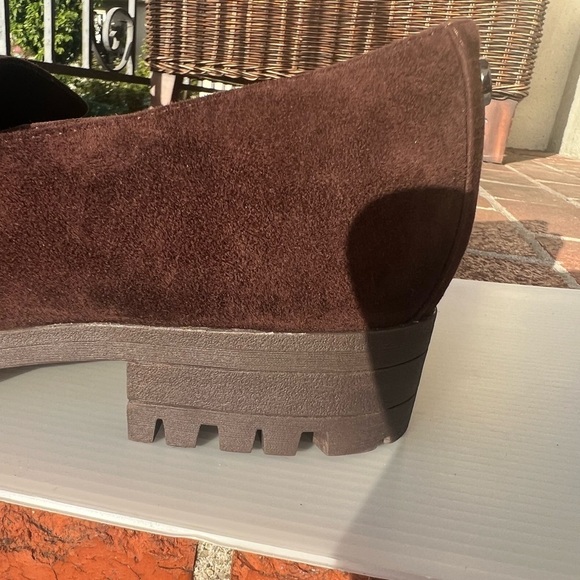 FREE SPIRIT GEVA FAUX LEATHER LOAFER IN CHOCOLATE - Picture 2 of 10